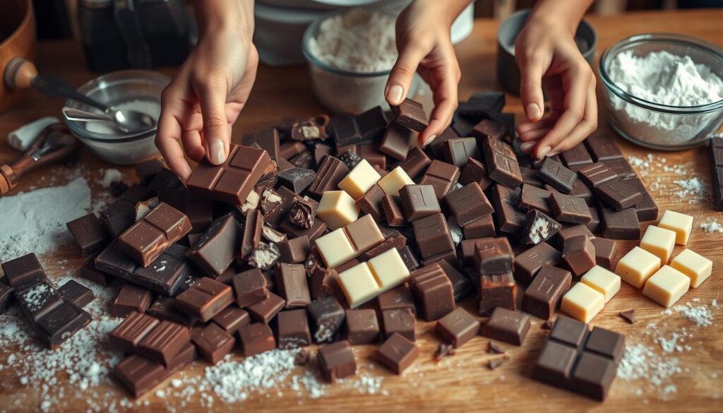 chocolate para culinária